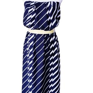 Black and white Maxi Dress